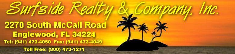 Florida real estate by Surfside Realty and Company, Inc. 2270 South McCall Road, Englewood, Florida, 34224